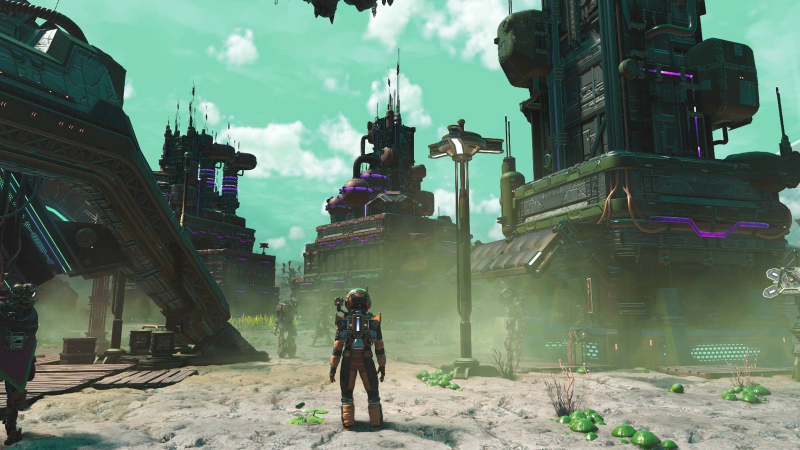 No Man's Sky Pizza Hut base