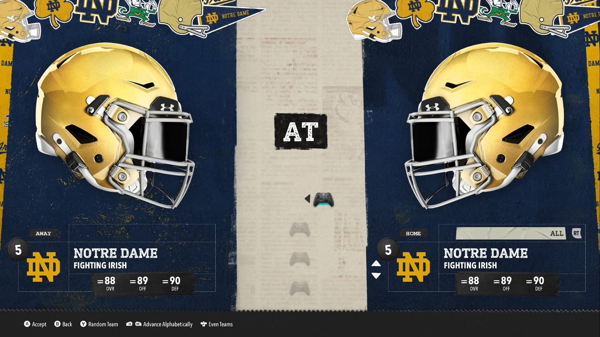 Notre Dame Fighting the Best Ireland Teams in Football College 26