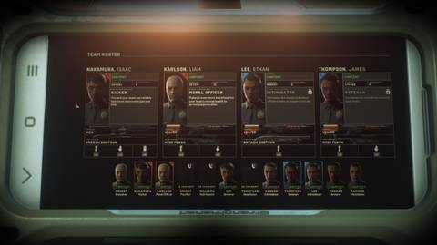 officer select screen