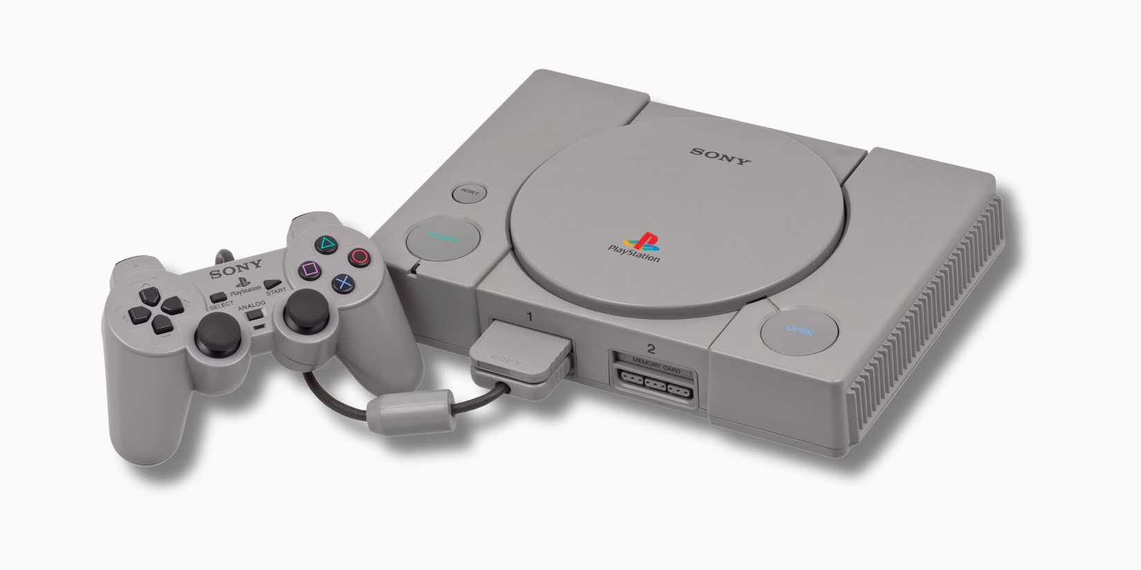 Official screenshot of the PlayStation 1.