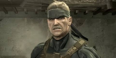 Old Snake in Metal Gear Solid 4 Guns Of The Patriots