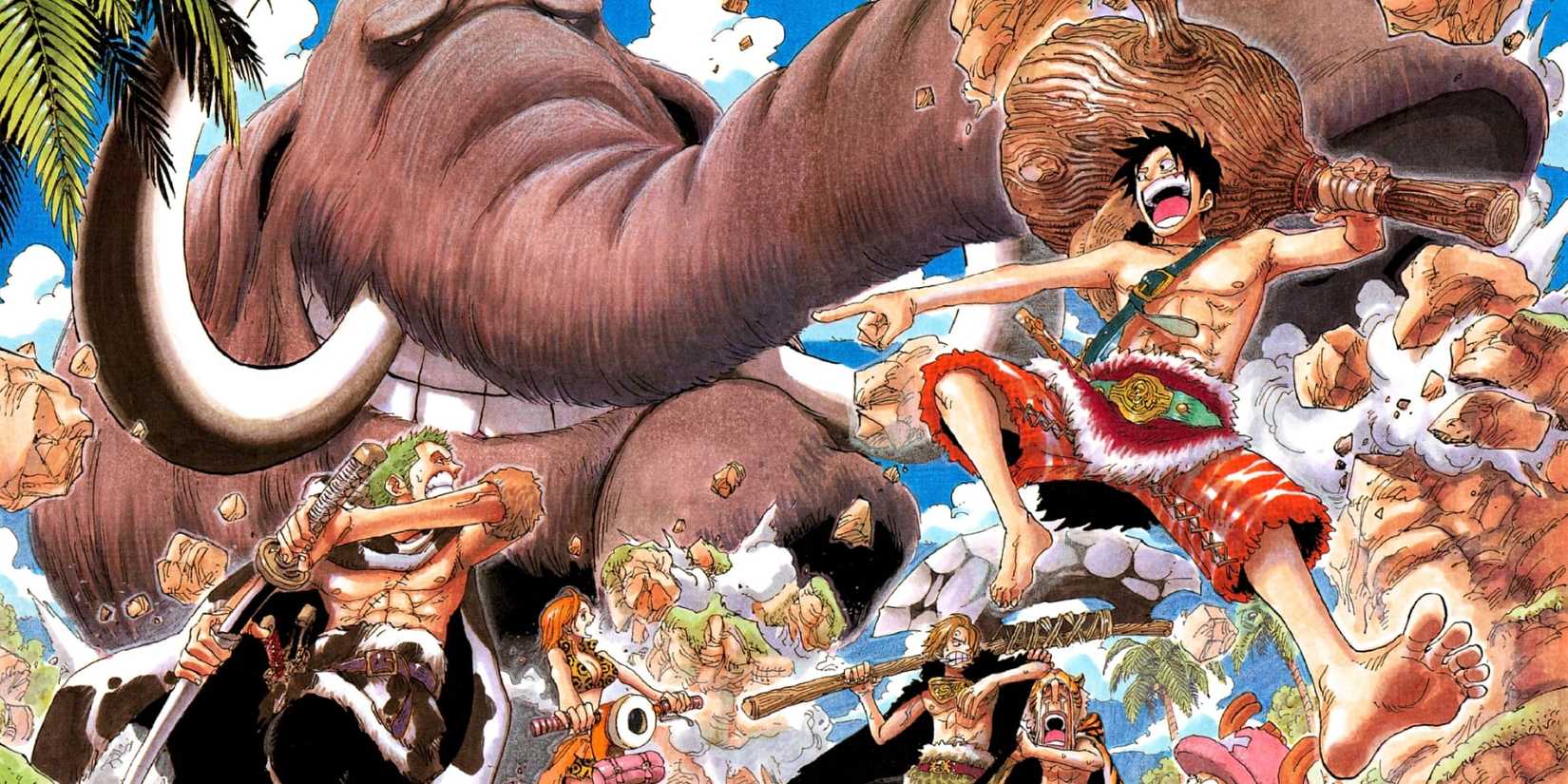 One Piece Double Spread Chapter 401