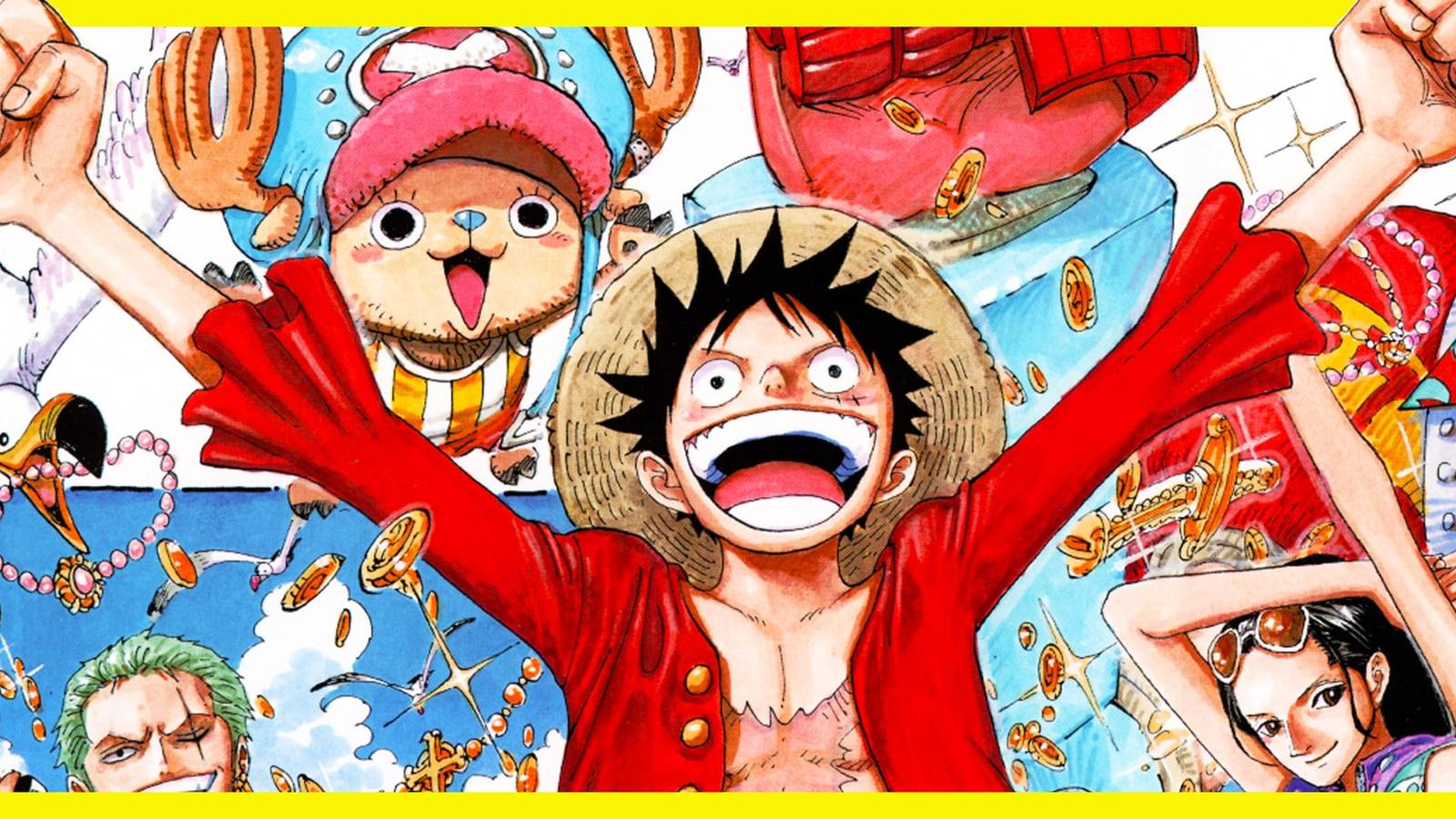 One Piece Double Spread Chapter 598