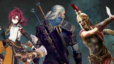 Genshin Impact, The Witcher 3, Assassin's Creed Odyssey
