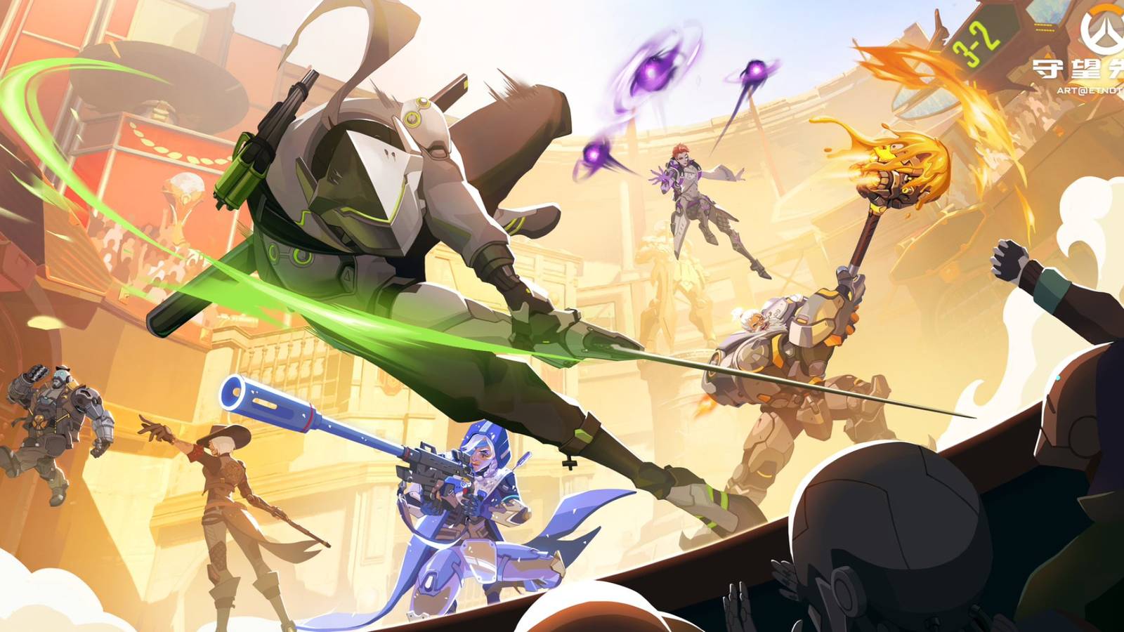 overwatch 2 july 8 stadium updates buffs nerfs