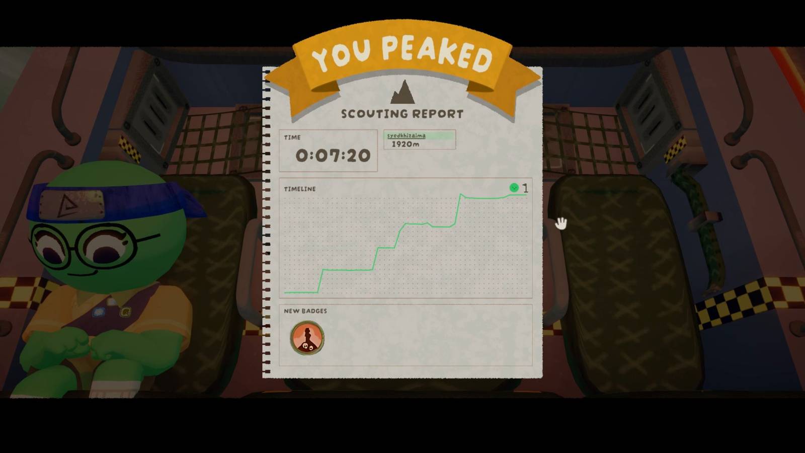 participation badge peak