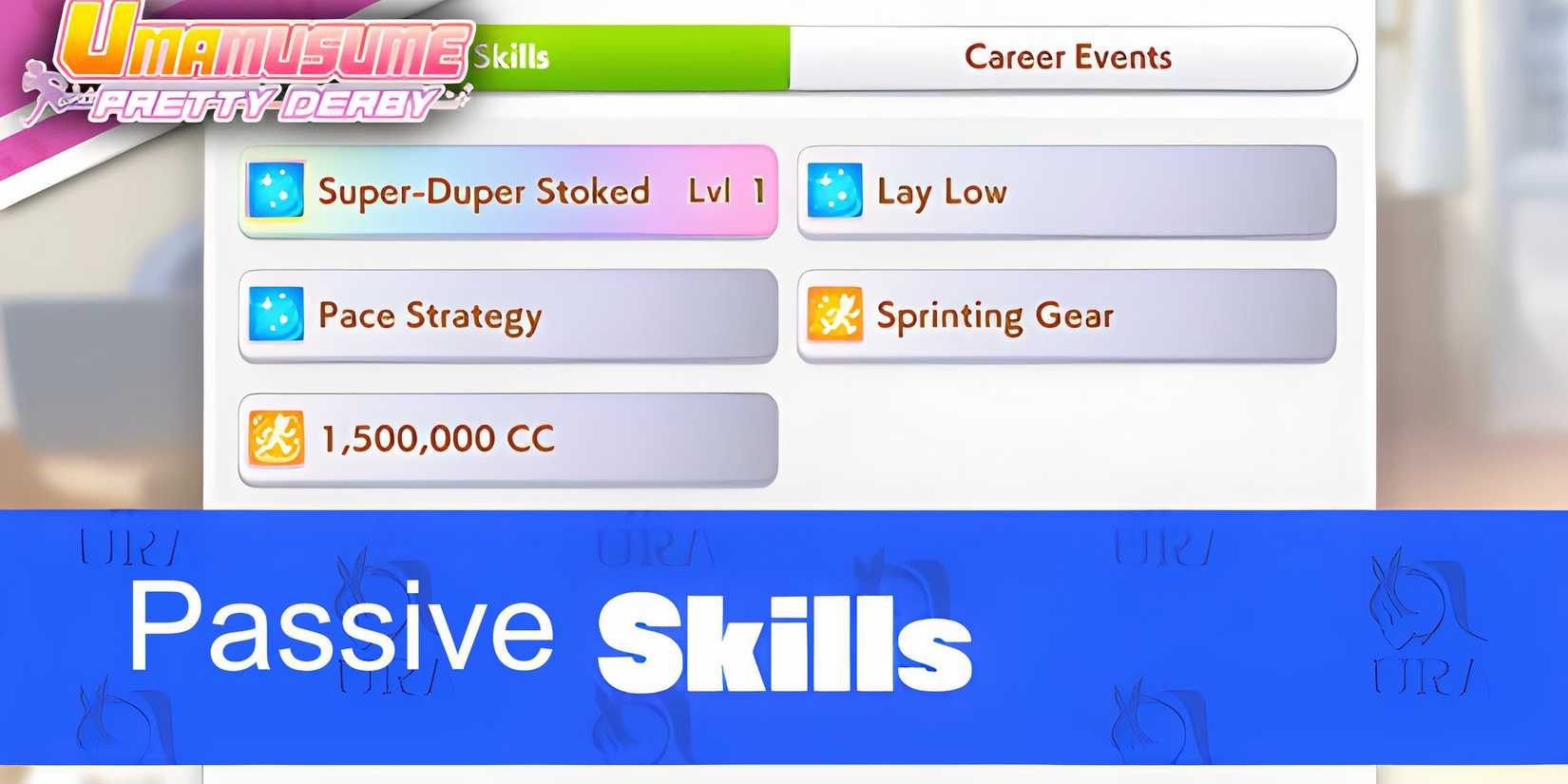 Passive Skills Umamusume