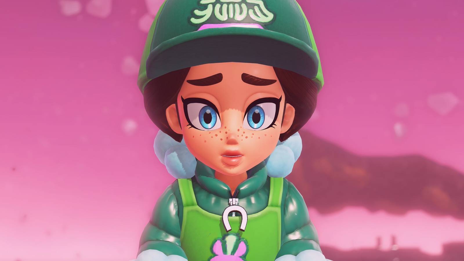 Pauline dressed in green in Donkey Kong Bananza