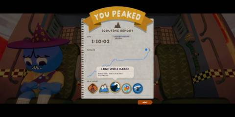 PEAK Lone Wolf Badge