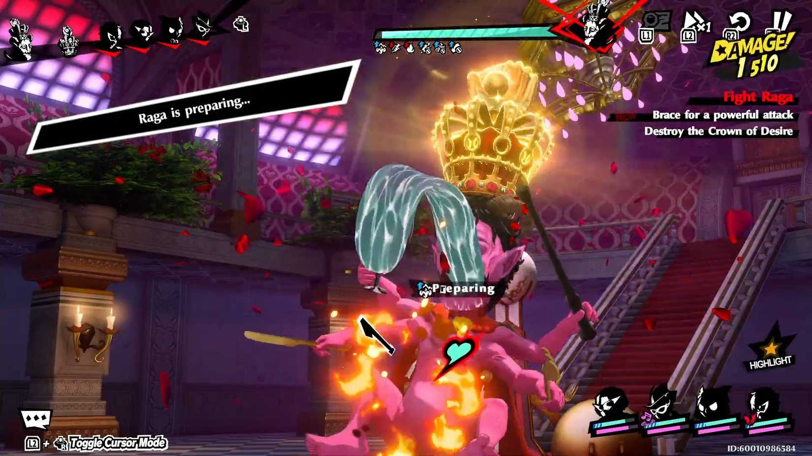 Persona 5 The Phantom X_Castle Arc Boss 1