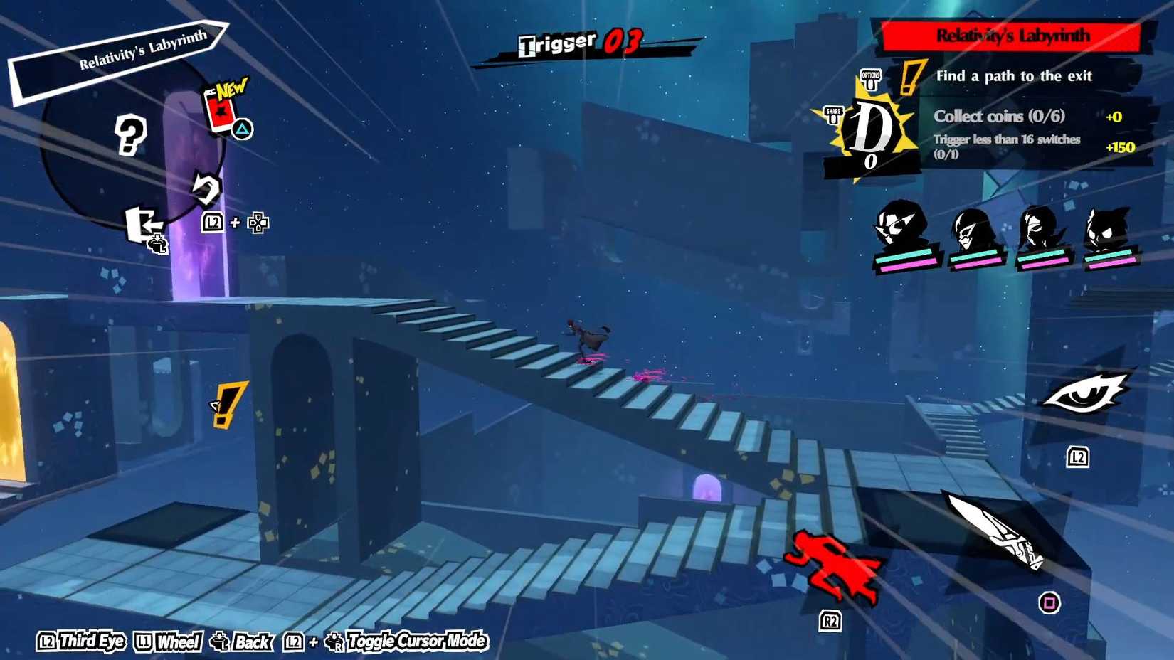 Persona 5 The Phantom X_Relativity's Labyrinth 4-2