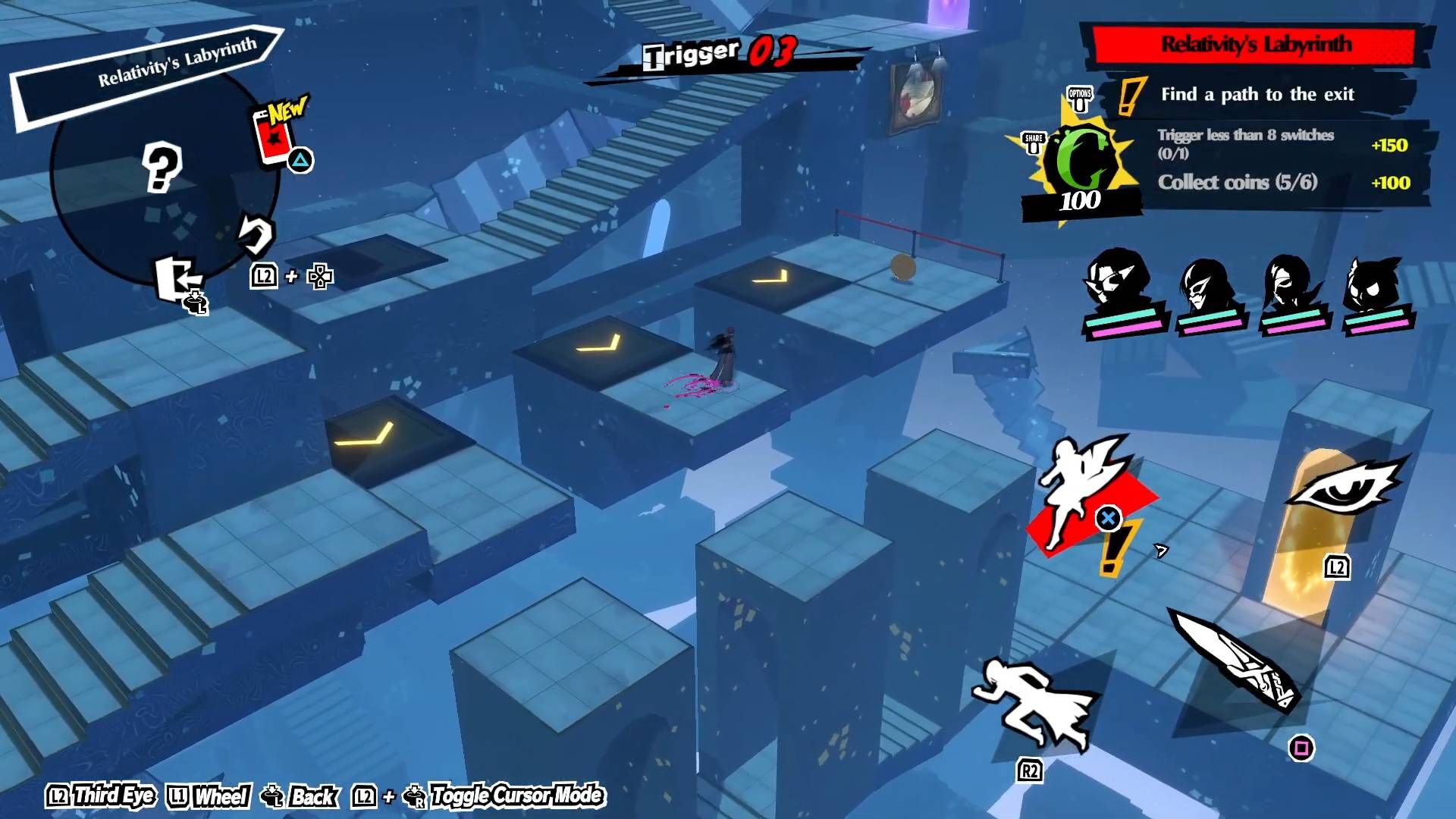 How to Beat Relativity's Labyrinth in Persona 5 The Phantom X