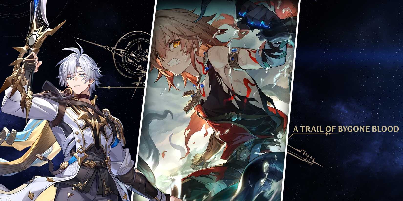 phainon using a trail of bygone blood light cone in honkai star rail