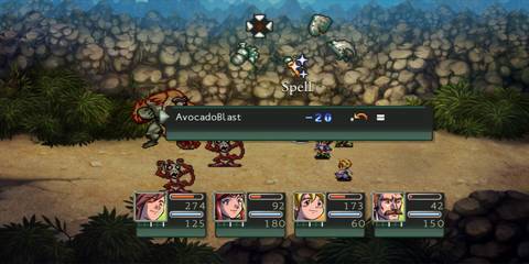 Picking an item to use in Pier Solar and the Great Architects