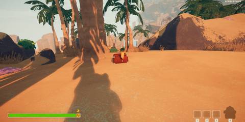 pinging a luggage box peak