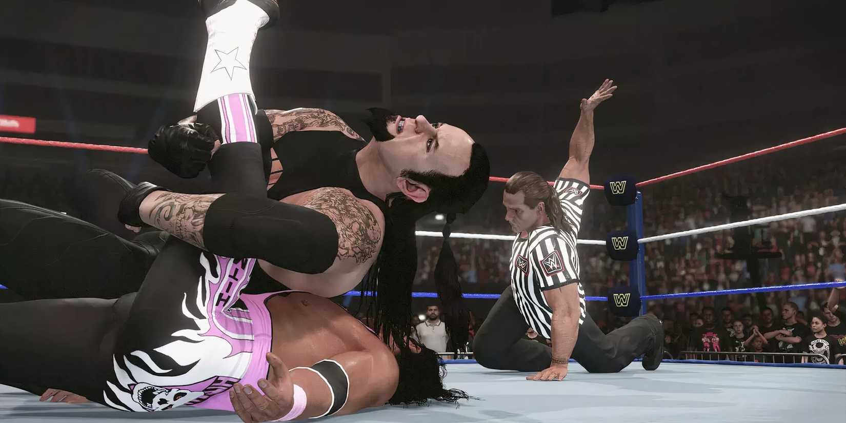 Pinning a Wrestler in WWE 2K24