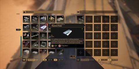 Plasteel Plate inside Crashed Ships in Deep Desert Dune Awakening