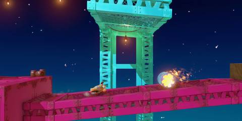 Playing Arcade Country in Donkey Kong Bananza