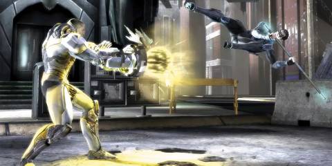 Playing as Cyborg in Injustice Gods Among Us