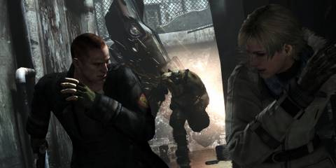 Playing as Jake in Resident Evil 6