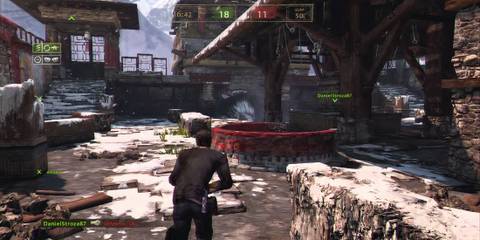 Playing multiplayer in Uncharted 2 Among Thieves