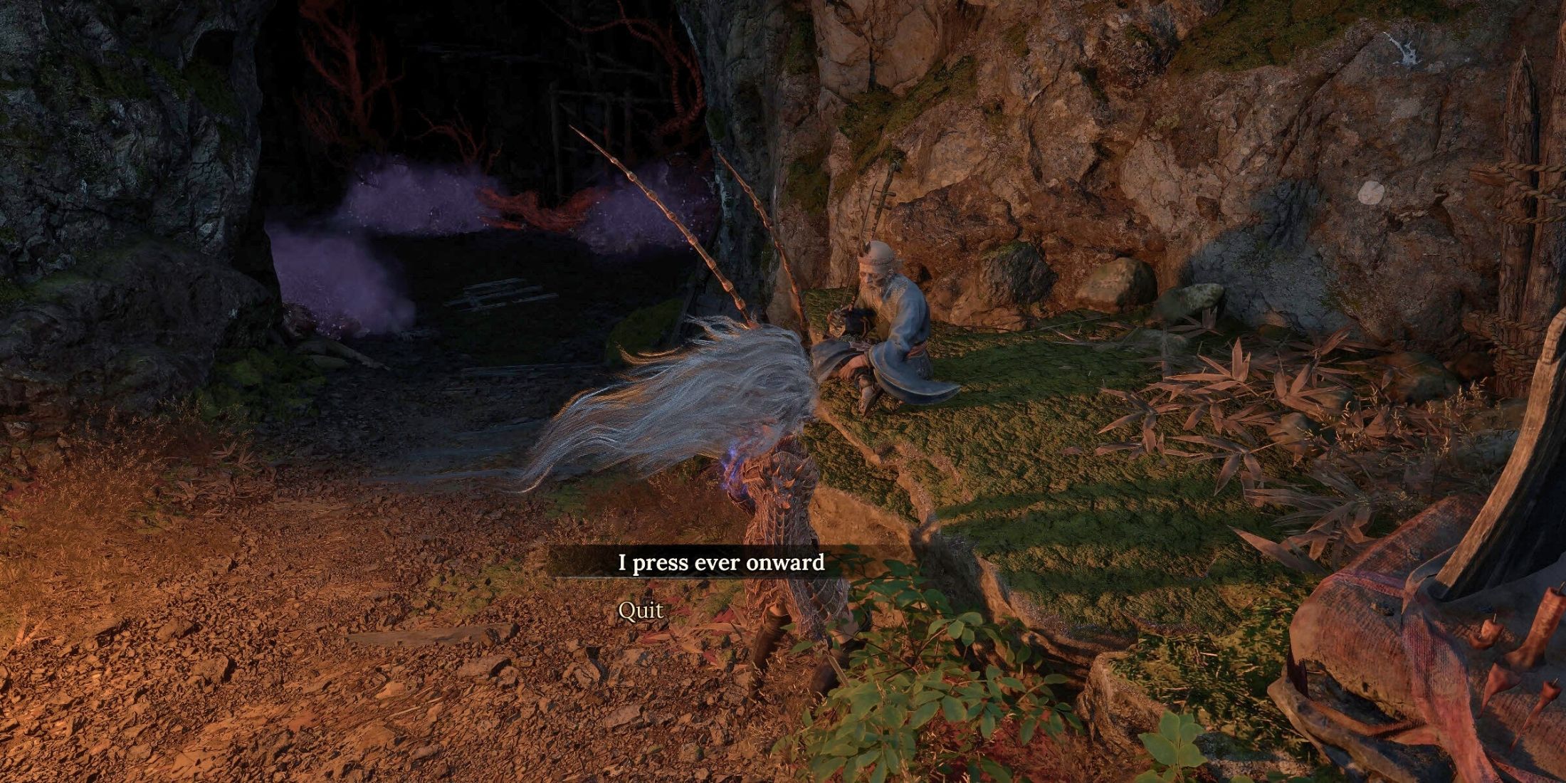 The point of return did not return fallen feathers