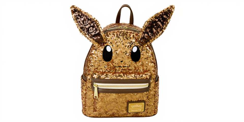 Pokémon Eevee Sequin Cosplay Mini Backpack