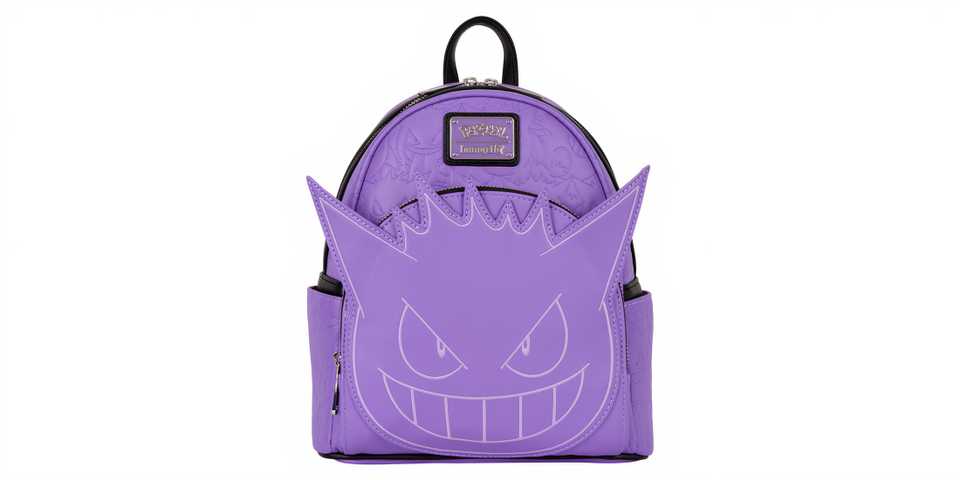 Pokémon Gengar Cosplay Glow Mini Backpack