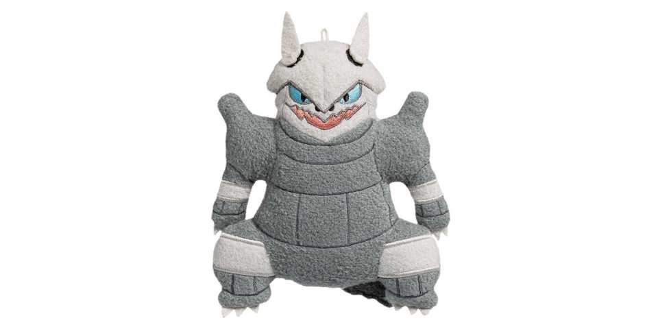 Pokémon Home Sweet Cave Plush Key Chains - Aggron