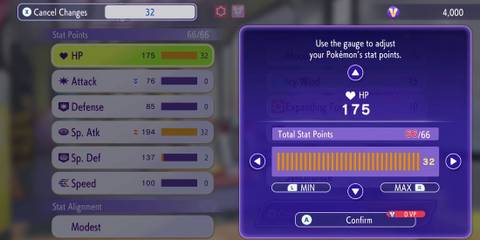 pokemon champions training stats screenshot 1