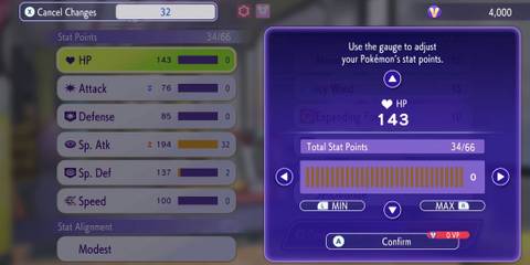 pokemon champions training stats screenshot 2