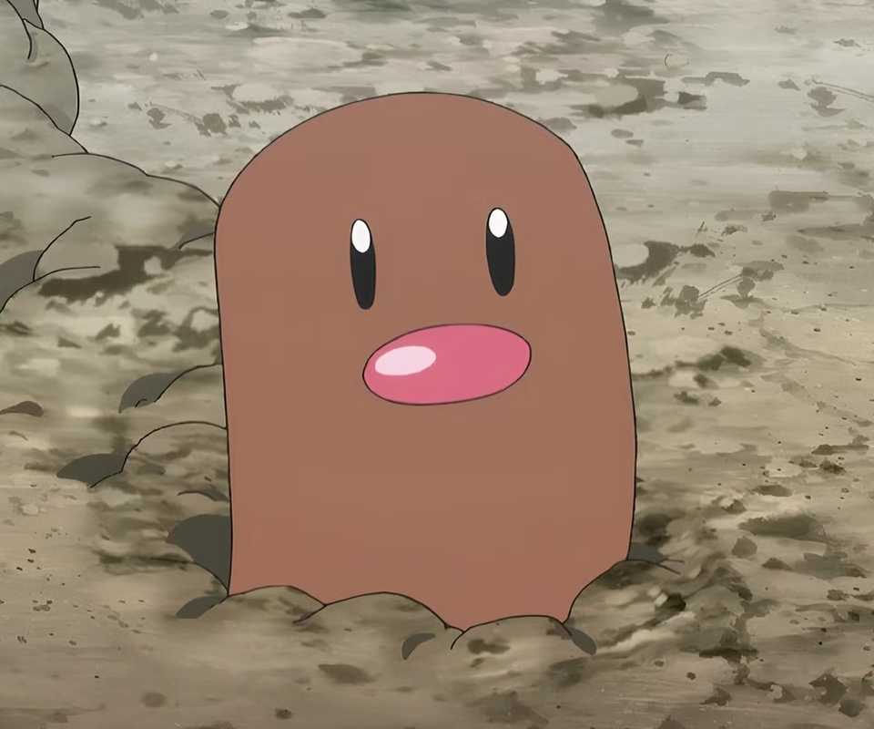 Pokemon Fan Mengkreasikan Bentuk Konvergen Diglett dan Dugtrio