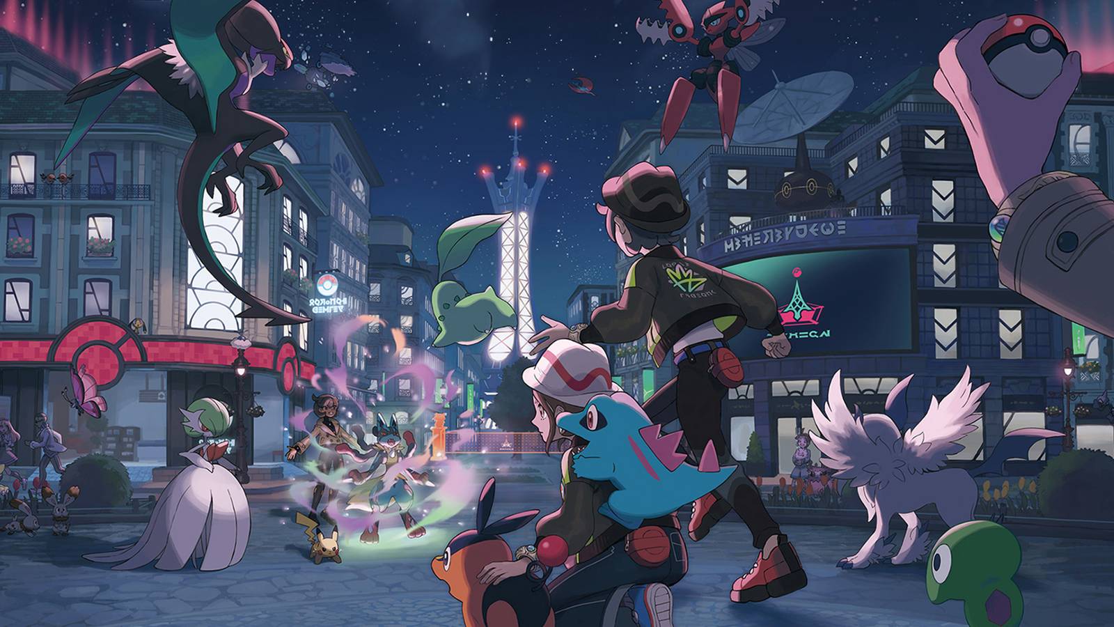 Pokemon Legends Z-A Lumiose City Stuffed