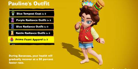 Prime Feast Apparel costume in Donkey Kong Bananza