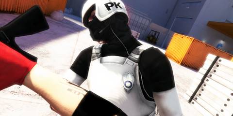 Punching a guard in Mirror’s Edge (PC)