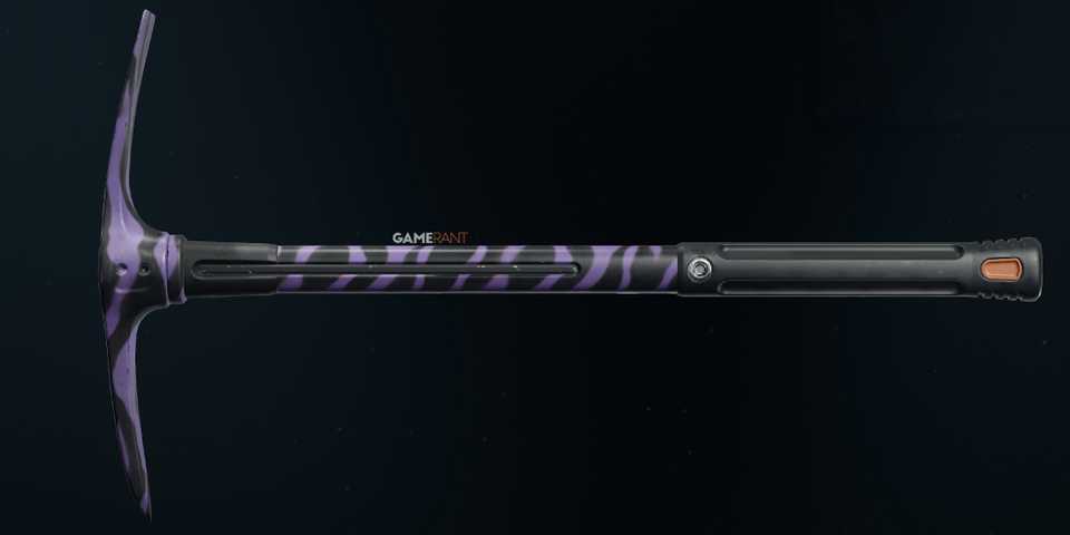 Purple Tiger Pickaxe in Black Ops 6