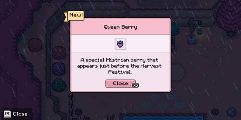Queen Berry in Fields of Mistria