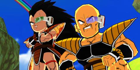 Raditz and Nappa in Dragon Ball Fusions