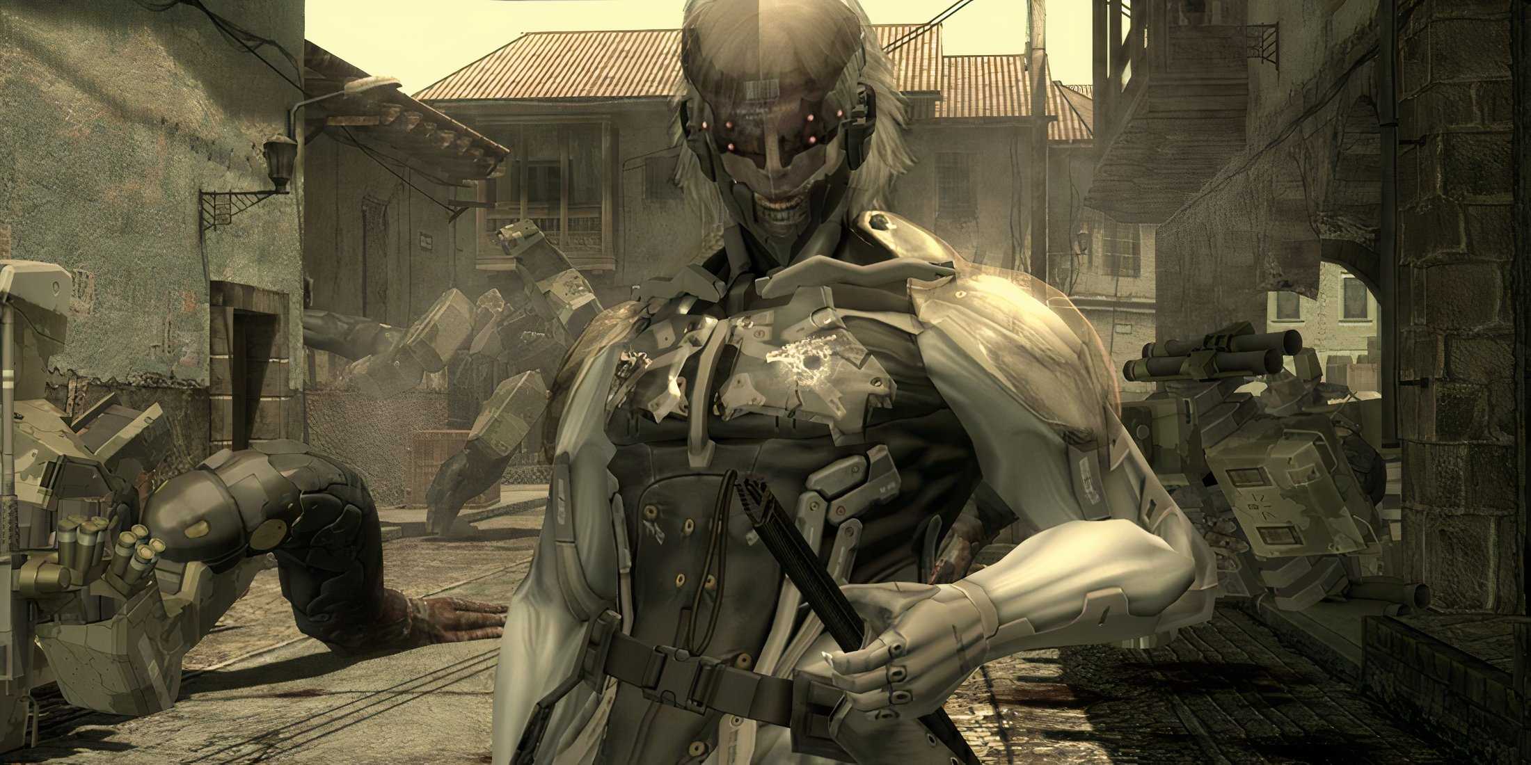 Raiden di Metal Gear Solid 4 Guns Of The Patriots.