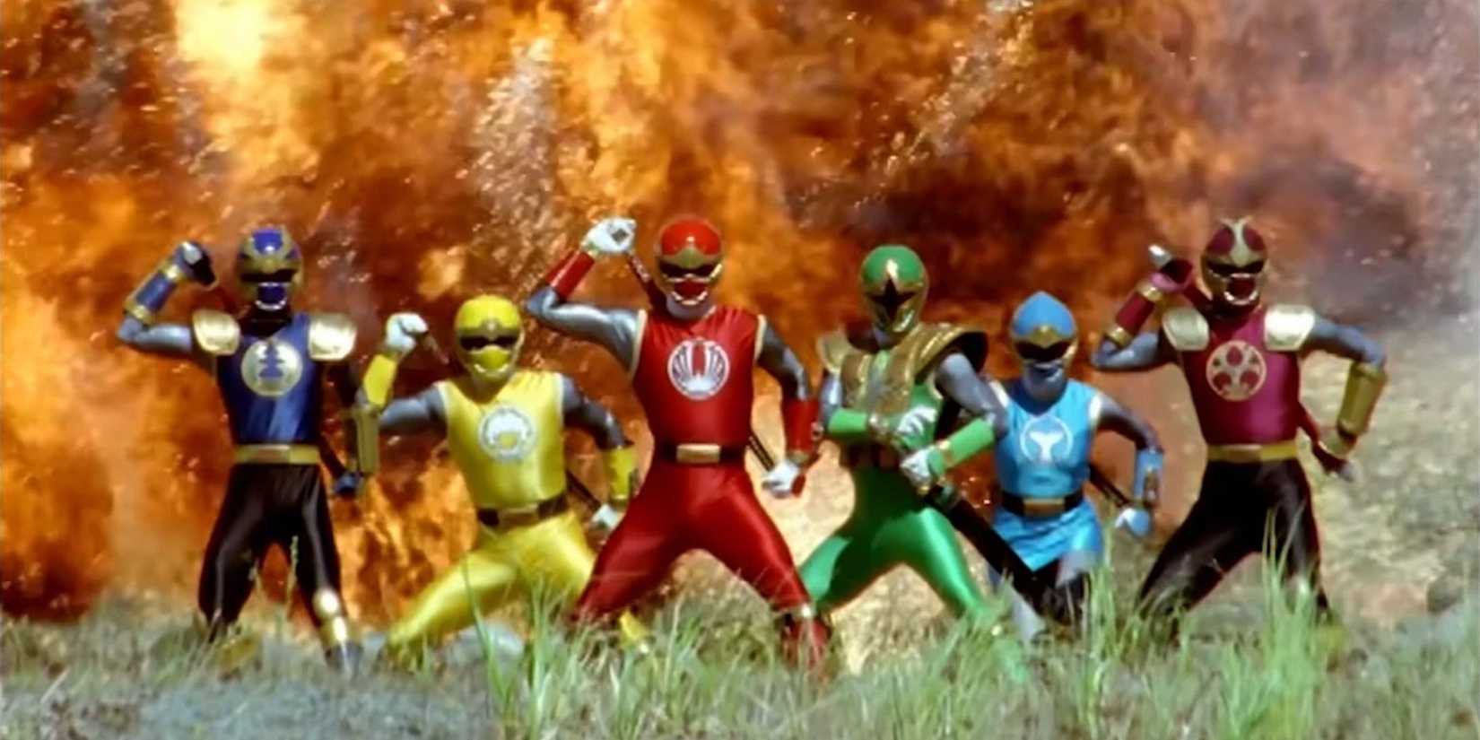 Rangers in Power Rangers Ninja Storm