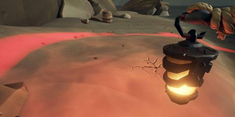 Red Lantern in Sea of Thieves Followers of the Flame Voyage