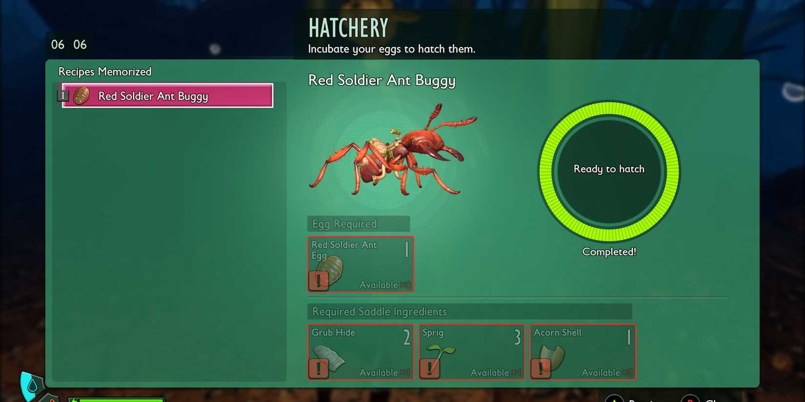How to Get Red Soldier Ant Buggy and Make a Hatchery in Grounded 2