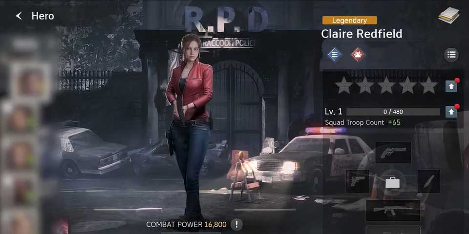 Resident Evil Survival Unit Claire