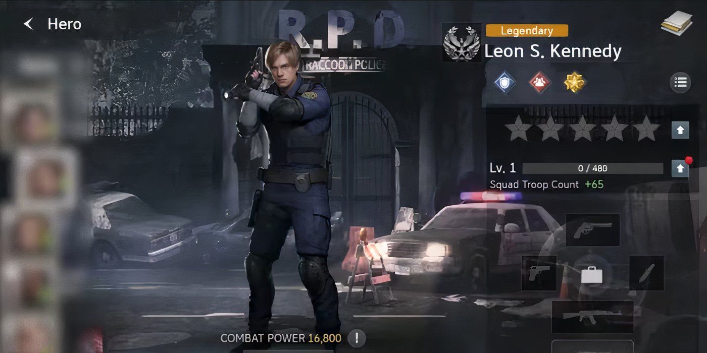Resident Evil Survival Unit Leon