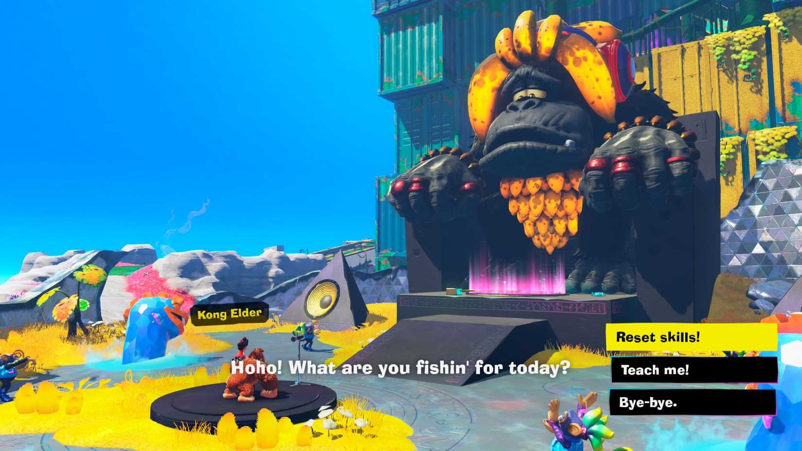 respec skills in donkey kong bananza