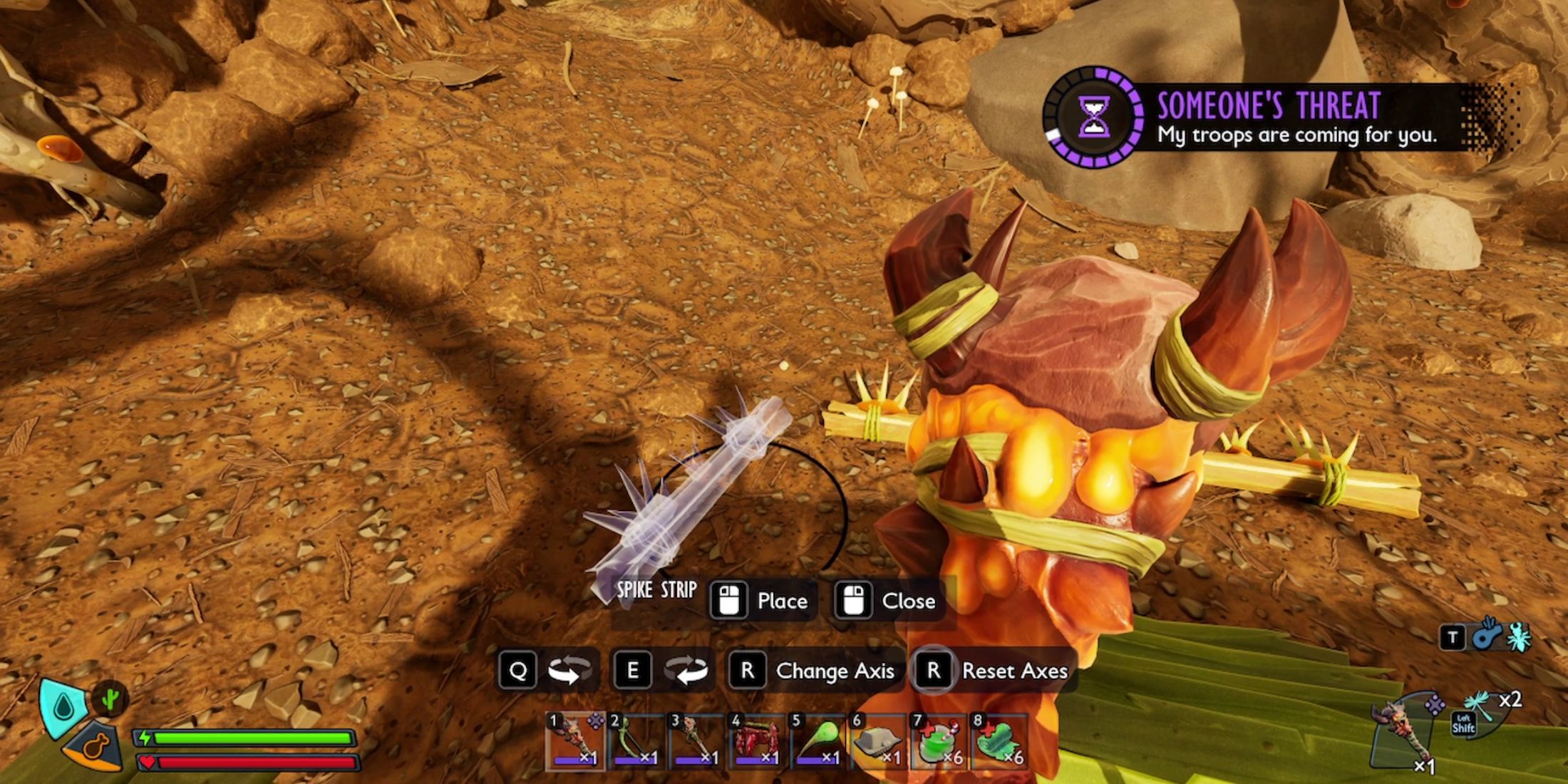 retriggering a strange warning quest in grounded 2