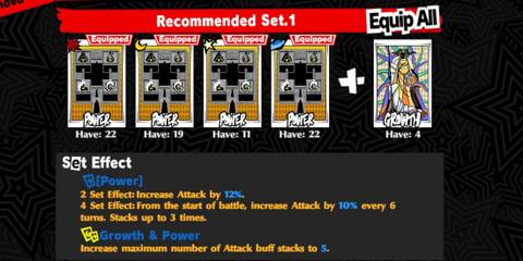 Revelation Cards for Bui in P5X
