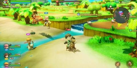 Riding a horse in Fantasy Life i The Girl Who Steals Time