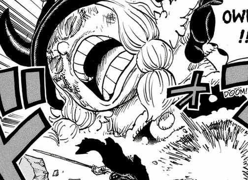 Rocks D Xebec menyerang Loki One Piece.