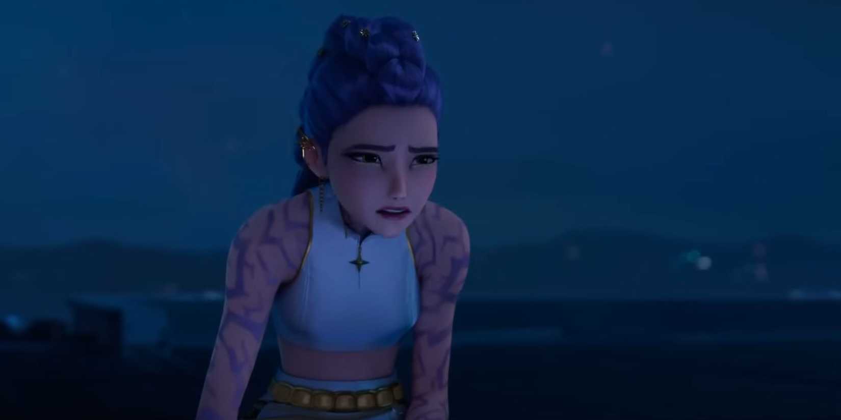 Rumi can't sing because of her demonic marks - KPop Demon Hunters